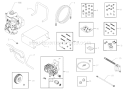 Page A Diagram and Parts List for 1808-0  Briggs and Stratton Pressure Washer